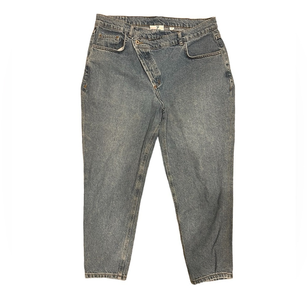 Collusion Petite Criss Cross Jeans